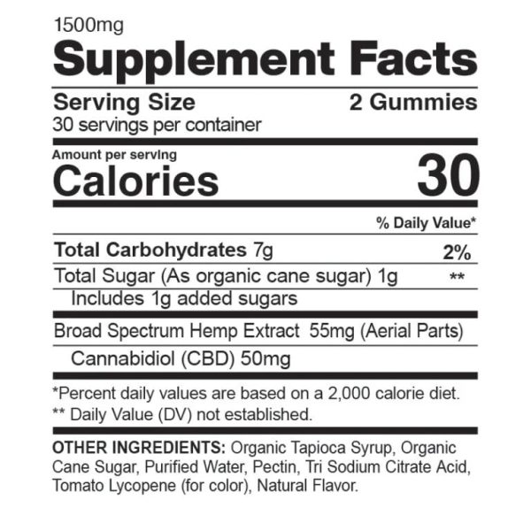 CBDfx, Original Mixed Berry CBD Gummies, Broad Spectrum THC-Free, 60ct, 1500mg CBD - THC VAPES UK | Weed Vapes Online | Thc Vape Store