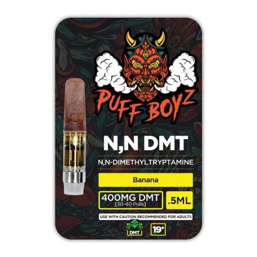 Puff Boyz -NN DMT .5ML(400MG) Cartridge – Banana - THC VAPES UK | Weed Vapes Online | Thc Vape Store