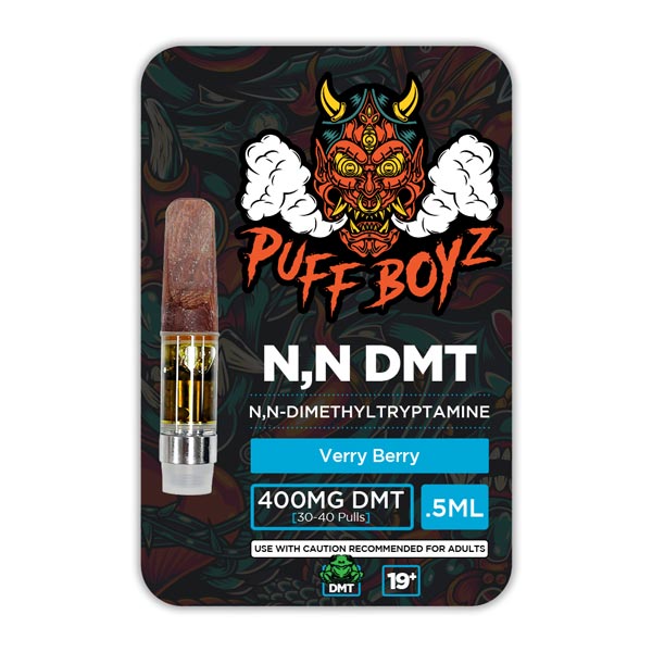 Puff Boyz -NN DMT .5ML(400MG) Cartridge – Very Berry - THC VAPES UK | Weed Vapes Online | Thc Vape Store